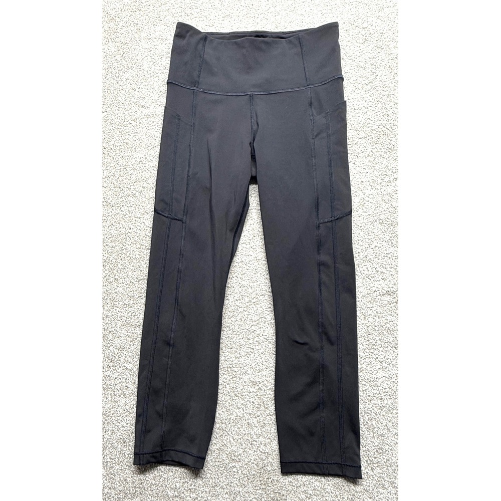 Athleta Ultimate Stash‎ II Capri Black Womens XS Athletic Workout Leggings